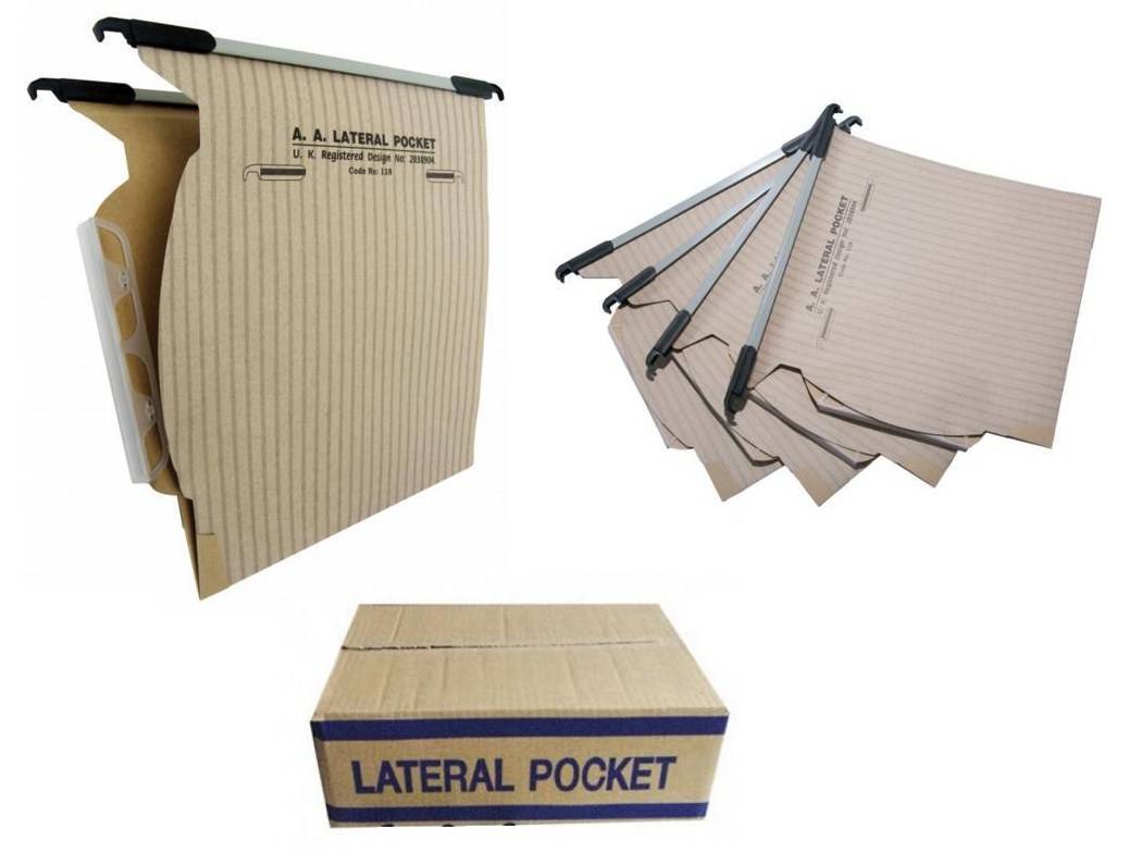 SNOWDEX LATERAL FILING POCKET